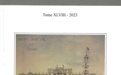 Revue de la Saintonge & de l’Aunis – Tome XLVIII – 2023 – 20 €